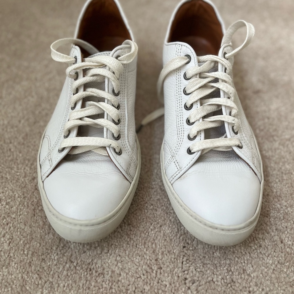 FRYE Men’s leather sneaker / Sz 10 / Made in USA